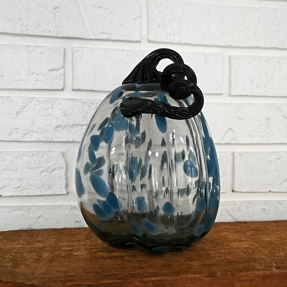 Thanksgiving glass pumpkin new - Picture 1 of 3